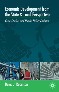 Enlarge image Cover: Economic Development from the State and Local Perspective - Palgrave MacMillan