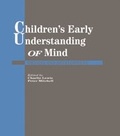 Cover: Children's Early Understanding of Mind - Psychology Press Ltd