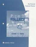 Cover: My Personal Financial Planner with Worksheets for Garman/Forgue's Personal Finance, 12th - Cengage Learning, Inc