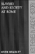 Cover: Slavery and Society at Rome - Cambridge University Press