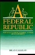 Cover: A Federal Republic - Cambridge University Press