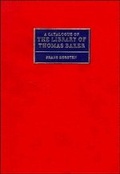 Cover: A Catalogue of the Library of Thomas Baker - Cambridge University Press