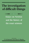 Cover: The Investigation of Difficult Things - Cambridge University Press