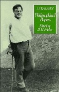 Cover: F. P. Ramsey: Philosophical Papers - Cambridge University Press
