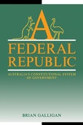 Cover: A Federal Republic - Cambridge University Press
