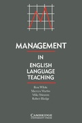 Cover: Management in English Language Teaching - Cambridge University Press