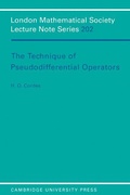 Cover: The Technique of Pseudodifferential Operators - Cambridge University Press