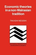Cover: Economic Theories in a Non-Walrasian Tradition - Cambridge University Press
