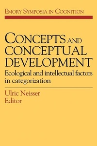 Enlarge image Cover: Concepts and Conceptual Development - Cambridge University Press
