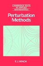 Cover: Perturbation Methods - Cambridge University Press