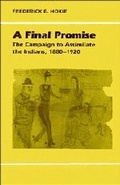 Cover: A Final Promise - Cambridge University Press