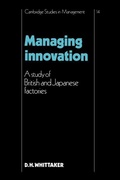 Cover: Managing Innovation - Cambridge University Press