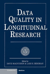 Enlarge image Cover: Data Quality in Longitudinal Research - Cambridge University Press