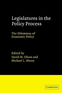 Enlarge image Cover: Legislatures in the Policy Process - Cambridge University Press