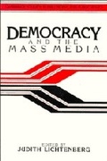 Cover: Democracy and the Mass Media - Cambridge University Press