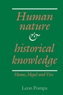 Cover: Human Nature and Historical Knowledge - Cambridge University Press