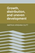 Cover: Growth, Distribution and Uneven Development - Cambridge University Press