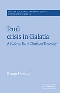 Cover: Paul: Crisis in Galatia - Cambridge University Press