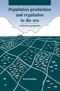 Cover: Population Production and Regulation in the Sea - Cambridge University Press