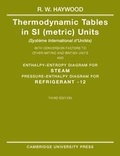 Cover: Thermodynamic Tables in SI (Metric) Units - Cambridge University Press
