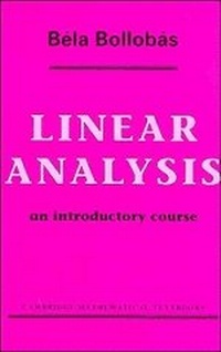 Enlarge image Cover: Linear Analysis - Cambridge University Press