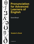 Cover: Pronunciation for Advanced Learners of English Student's book - Cambridge University Press