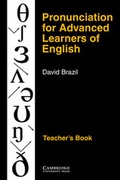 Cover: Pronunciation for Advanced Learners of English Teacher's book - Cambridge University Press