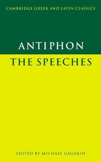 Enlarge image Cover: Antiphon: The Speeches - Cambridge University Press