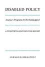 Cover: Disabled Policy - Cambridge University Press