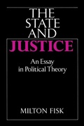 Cover: The State and Justice - Cambridge University Press