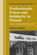 Cover: Professionals, Power and Solidarity in Poland - Cambridge University Press