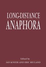 Cover: Long Distance Anaphora - Cambridge University Press
