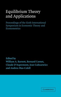 Enlarge image Cover: Equilibrium Theory and Applications - Cambridge University Press