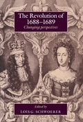 Cover: The Revolution of 1688-89 - Cambridge University Press