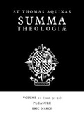 Cover: Summa Theologiae: Volume 20, Pleasure - Cambridge University Press