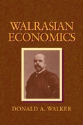 Cover: Walrasian Economics - Cambridge University Press