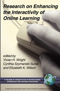 Cover: Research on Enhancing the Interactivity of Online Learning - Information Age Publishing