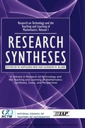 Cover: Volume 1: Research Syntheses - Information Age Publishing