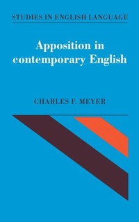 Enlarge image Cover: Apposition in Contemporary English - Cambridge University Press