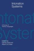 Cover: Intonation Systems - Cambridge University Press