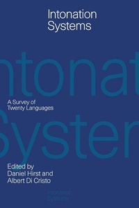 Enlarge image Cover: Intonation Systems - Cambridge University Press