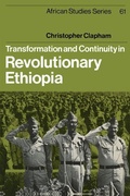 Cover: Transformation and Continuity in Revolutionary Ethiopia - Cambridge University Press