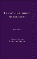 Cover: Clark's Publishing Agreements: A Book of Precedents - Bloomsbury Professional