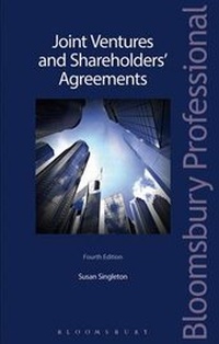 Enlarge image Cover: Joint Ventures and Shareholders' Agreements - Bloomsbury Professional