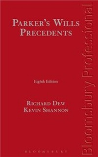 Abbildung von: Parker's Will Precedents - Bloomsbury Professional