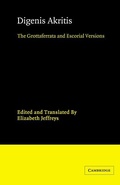 Cover: Digenis Akritis - Cambridge University Press