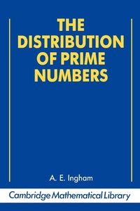 Abbildung von: The Distribution of Prime Numbers - Cambridge University Press