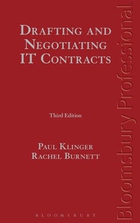 Abbildung von: Drafting and Negotiating IT Contracts - Bloomsbury Professional