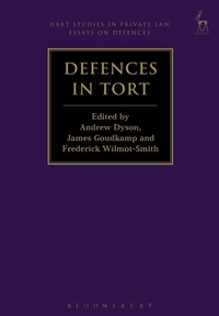 Enlarge image Cover: Defences in Tort - Hart Publishing