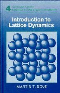 Enlarge image Cover: Introduction to Lattice Dynamics - Cambridge University Press